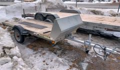 Remorque Usagée Plateforme Motoneige Simple 50x120_Maxi-Roule