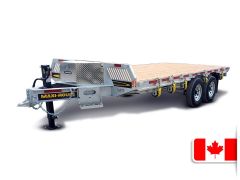Remorque Deck Over Galvanisée Maxi-Roule 101 x 16 14000lbs