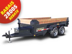 Dompeur Acier Peint 6x12- 10 000lbs- Profil bas