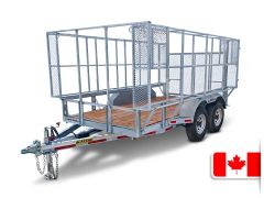 Remorque Utilitaire Galvanisé 72 x 144 ta Echaffaud- Gator