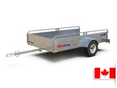 Remorque Utilitaire Galvanisée 66 x 123 sa spo