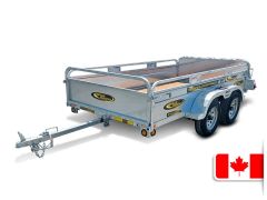 Remorque Utilitaire Galvanisée 56 x 99 ta -TGR- MX
