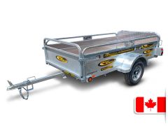 Remorque Utilitaire Galvanisée 66 x 123 sa - TGSR - MX