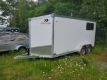 Used Enclosed Ideal Cargo Trailer 7x16 - 10000lbs