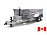 Remorque Dompeur Galvanisée 80 x 14 - 14000lbs