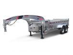 Remorque Dompeur Gooseneck Galvanisée 82 x 16 - 14000lbs