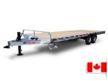 Remorque Deck Over Galvanisée 102 x 20 14000lbs