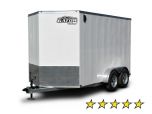 Remorque Fermée Galvanisée Élite 6 x 10 – 7000lbs