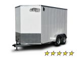 Remorque Fermée Galvanisée Élite 6 x 12 – 7000lbs