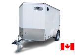 Remorque Fermée Galvanisée Élite 6 x 8 – 3500lbs