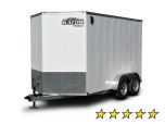 Remorque Fermée Galvanisée Élite 7 x 12 – 7000lbs