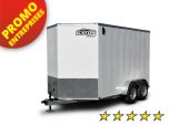 Remorque Fermée Galvanisée Élite 7 x 12 – 7000lbs