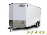 Remorque Fermée Élite 7 x 16 – 7 000 lbs Double Essieux