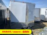 Enclosed Cynergy Trailer 8,5X20 White 2024