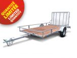 Remorque Utilitaire Galvanisée 72 x 144 sa VTT