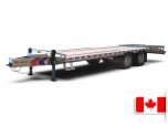 Remorque Pintle Fardier Galvanisée 102 x 25 (20+5) 22000lbs KT
