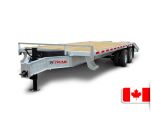 Remorque Pintle Fardier Galvanisée 102 x 25 (20+5) 20 000lbs KT