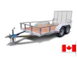 Remorque Utilitaire Galvanisée  Gator 72 x 120 TA