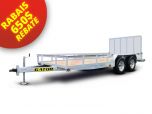 Remorque Utilitaire Galvanisée 80 x 14 - 7000lbs