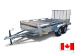 Remorque Utilitaire Galvanisée 72 x 144 ta - rp - freins electriques - MX