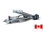 Remorque Tilt Galvanisée 80 x 20 - 10000lbs