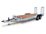 Remorque Plateforme Galvanisée 82 x 20 (18+2) - 14000lbs
