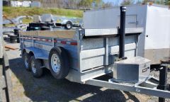Dumper trailer king trail 82x16 14000lbs