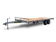 Remorque Deck Over Galvanisée 101 x 18 10000lbs QS