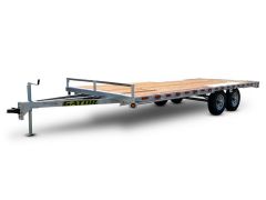 Remorque Deck Over Galvanisée 101 x 20 10000 lbs QS