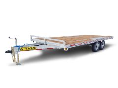 Remorque Deck Over Galvanisée 101 x 20 10000 lbs QS