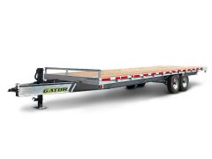 Remorque Deck Over Galvanisée 101 x 24  14000lbs QS
