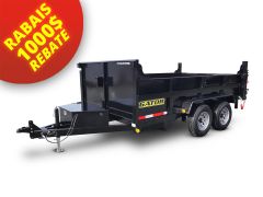 Remorque Dompeur 83 x 12 - 10000lbs