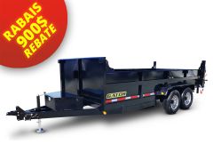 Remorque Dompeur 83 x 16 14 000 lbs