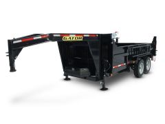 Remorque Dompeur Gooseneck 83 x 12 - 14000lbs