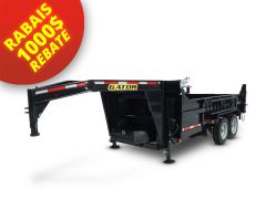 Remorque Dompeur Gooseneck 83 x 14 - 14000lbs