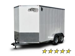 Remorque Fermée Galvanisée Élite 6 x 10 – 7000lbs