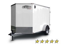 Remorque Fermée Galvanisée Élite 6 x 10 – 3500lbs