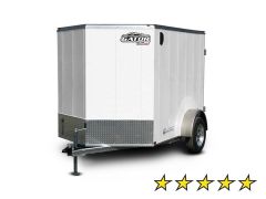 Remorque Fermée Galvanisée Élite 6 x 8 – 3500lbs