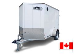 Remorque Fermée Galvanisée Élite 6 x 8 – 3500lbs