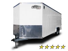 Remorque Fermée Élite 8-5 x 24 – 10 000 lbs Double Essieux