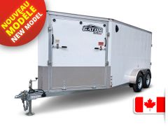 Remorque Fermée Galvanisée Snow Serie 7 x 12 - 7000lbs