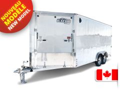 Remorque Fermée Elite Snow Series 8-5 x 16– 7 000 lbs Double Essieux