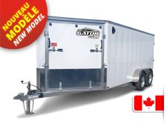 Remorque Fermée Galvanisée Snow Serie 7 x 14 - 7000lbs