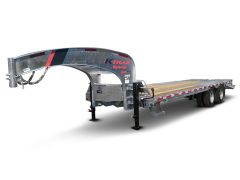 Remorque Gooseneck Galvanisée 102 x 35 (30+5) - 30 000 lbs - KT