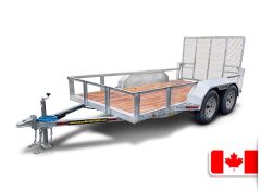 Remorque Utilitaire Galvanisée  Gator 72 x 144 TA
