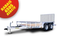 Remorque Utilitaire Galvanisée 80 x 12 - 7 000 lbs