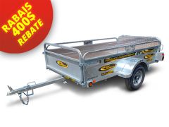 Remorque Utilitaire Galvanisée 56 x 99 sa - TGSR - MX