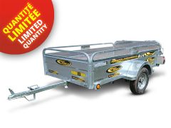 Remorque Utilitaire Galvanisée 66 x123 sa MX -TGS