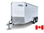 Remorque Fermée Galvanisée Élite 6 x 12 – 7000lbs