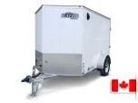 Remorque Fermée Galvanisée Élite 6 x 8 – 3500lbs